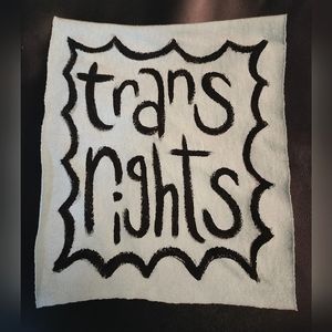Blue Trans Rights Patch
